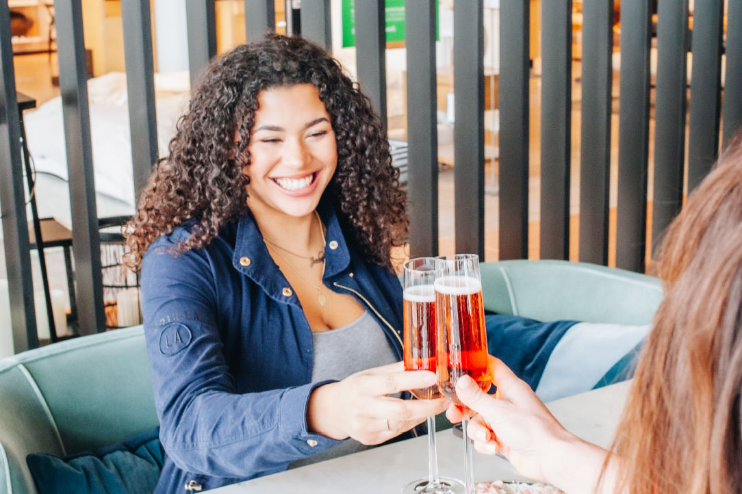 women having drinks