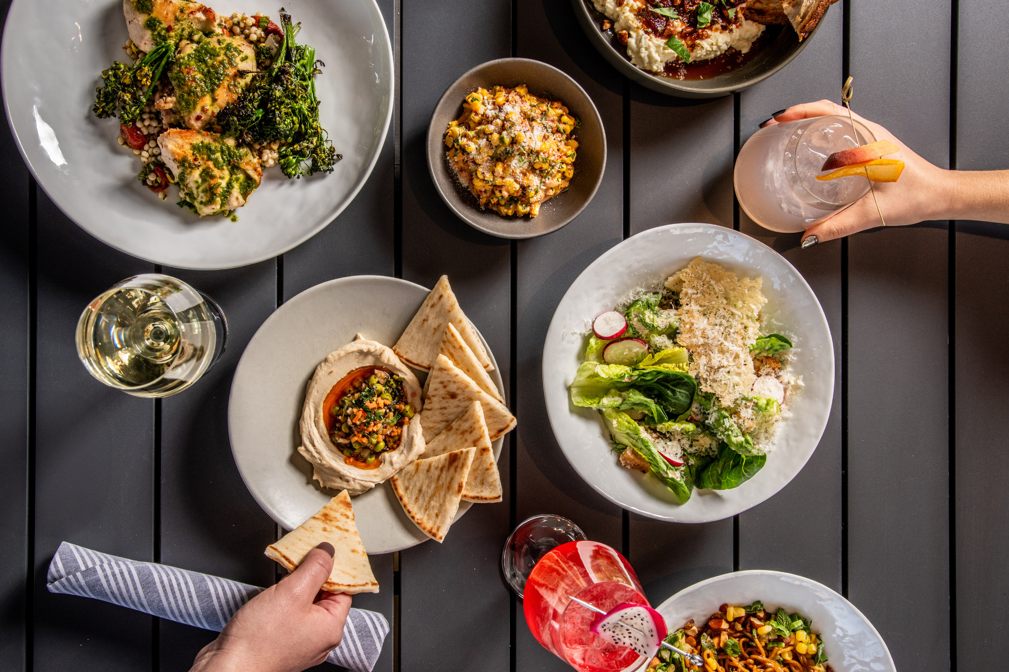 lunch spread